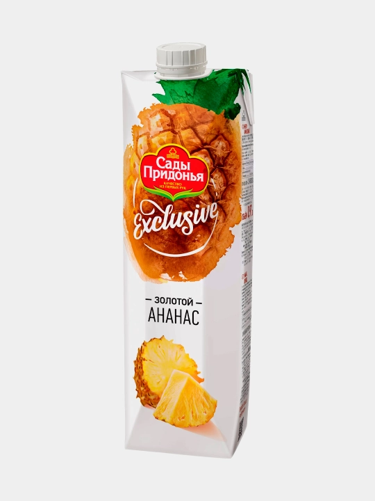 Нектар Сады Придонья Exclusive, Ананас, 0,97 л - 