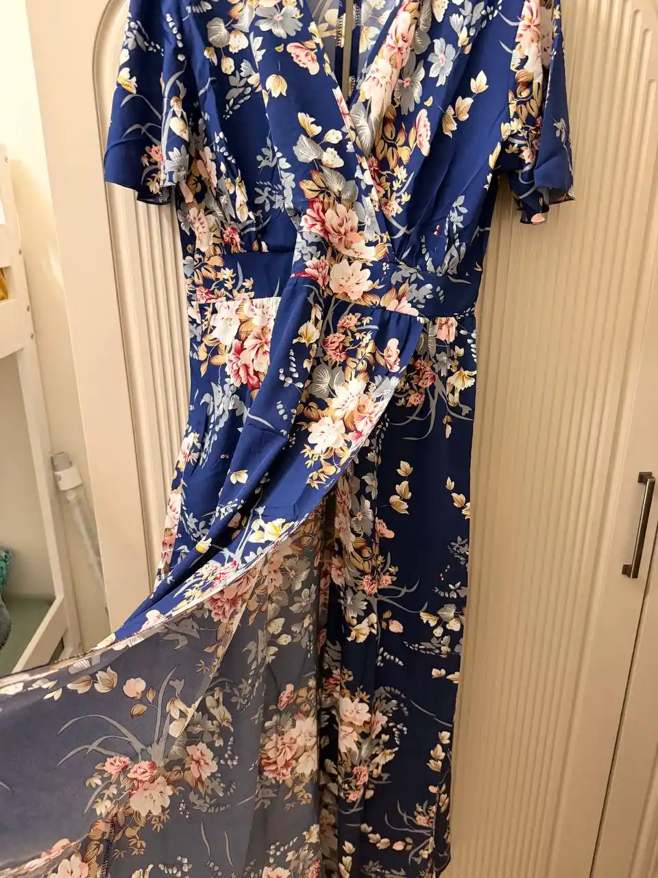 Платье женское, летнее, длинное, EllyFashion, 50-60 размер