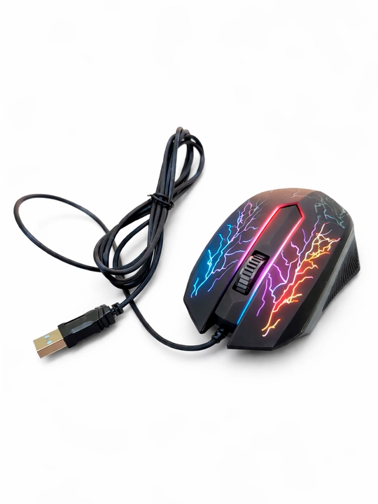 Simli sichqoncha 1600 DPI LED USB 3 tugmali