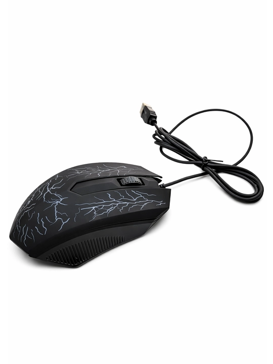 Проводная мышь 1600 dpi LED USB 3 кнопки профессиональная