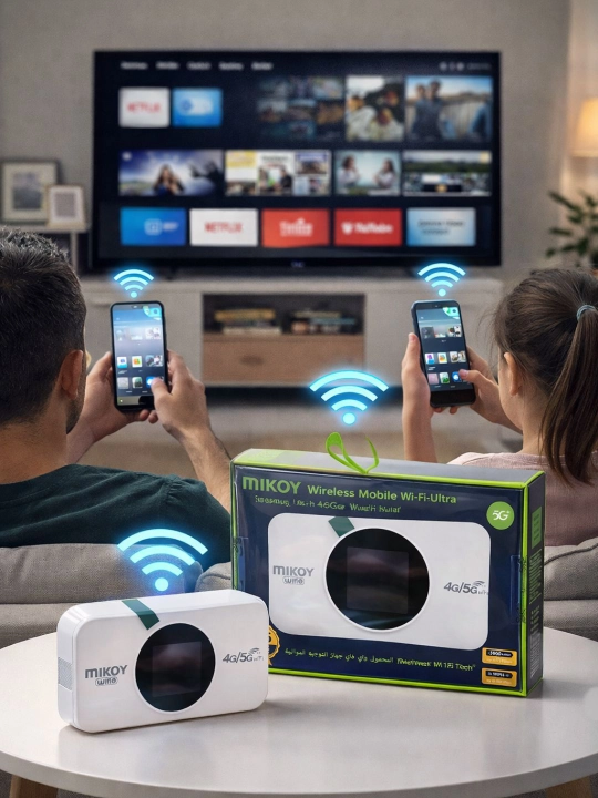 Cho‘ntak Wi-Fi routeri, SIM-kartali Wi-Fi routeri, internet provayderi, 4G, 5G, LTE modemi - 