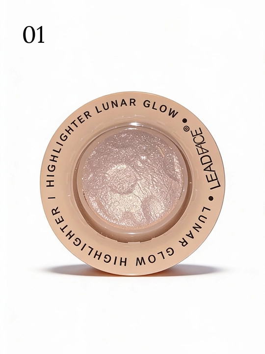Хайлайтер для лица LEADFACE Lunar Glow сияющий кремовый шиммер