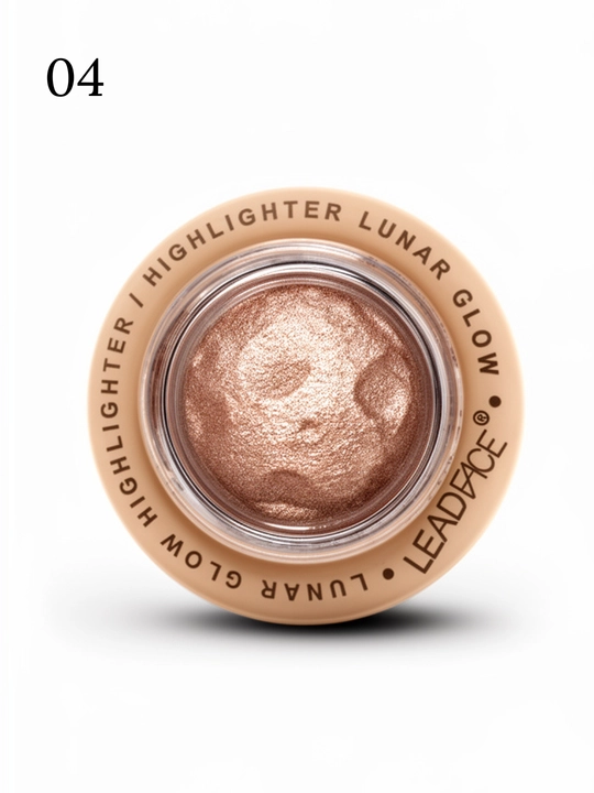 Хайлайтер для лица LEADFACE Lunar Glow сияющий кремовый шиммер