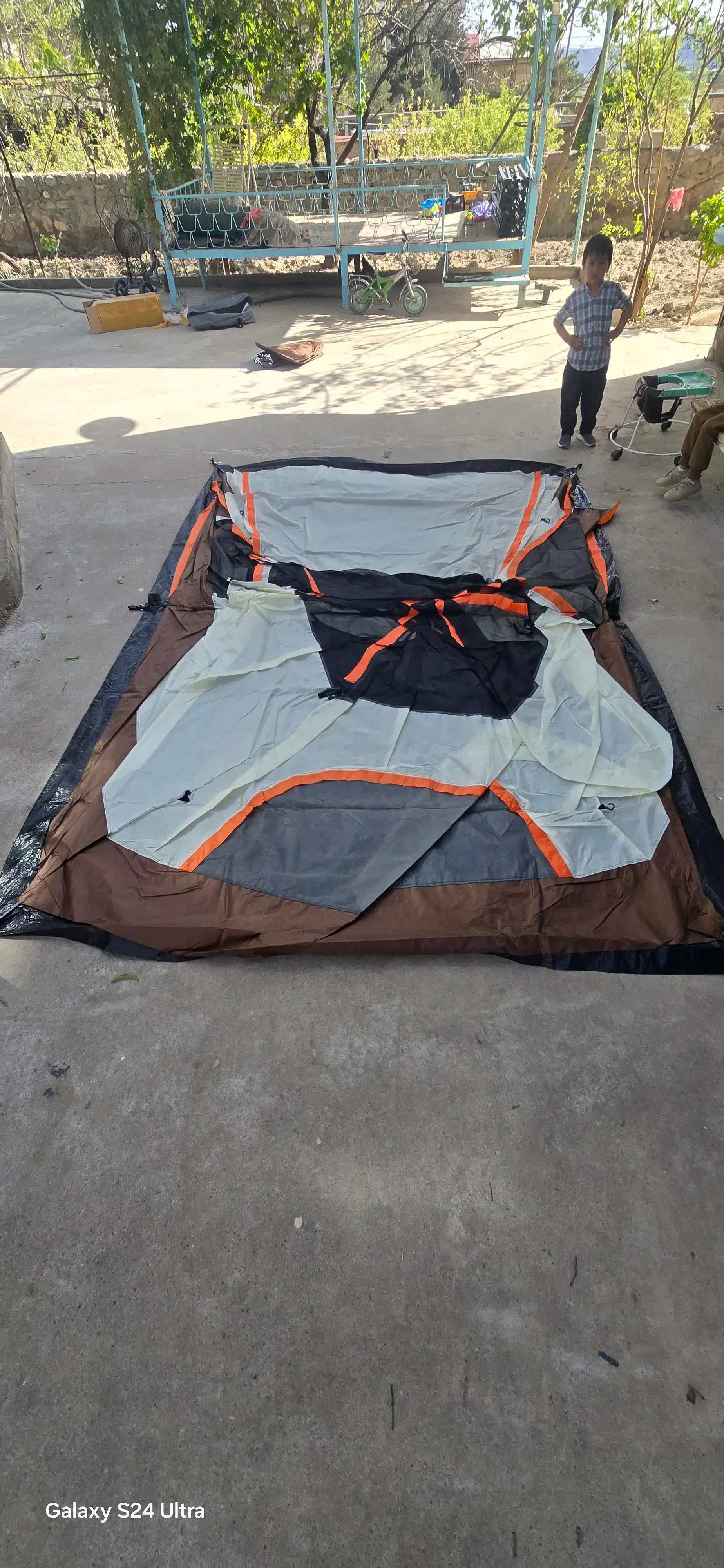 Ko'p funktsiyali lager chodiri ,4*6  6*10   8*12 odam sgimilik