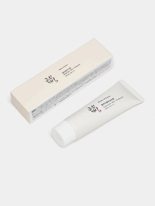 Солнцезащитный крем SPF 50+, с экстрактом зеленого чая, пробиотиками, 50 мл - 