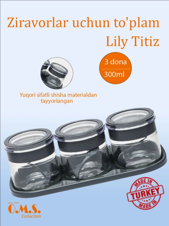 Ziravorlar uchun to'plam Lily Titiz, Turkiya - 