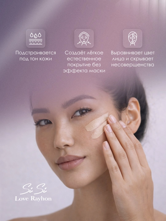 SiSi Love Rayhon Color Changing BB Cream SPF 38 moslashuvchi BB krem 50 g