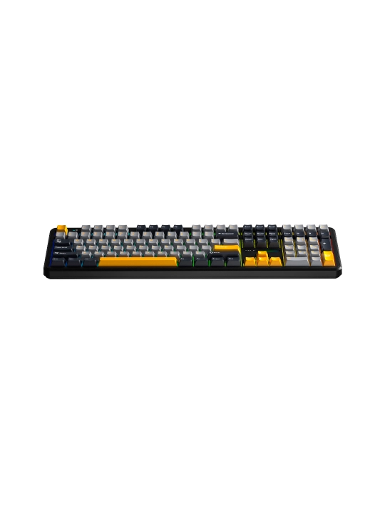 AULA F108 simsiz mexanik klaviatura RGB, 3 ulanish rejimi