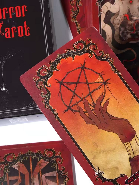 Таро карты, Horror Tarot, Ужасы, гадание и эзотерика, 78 карт