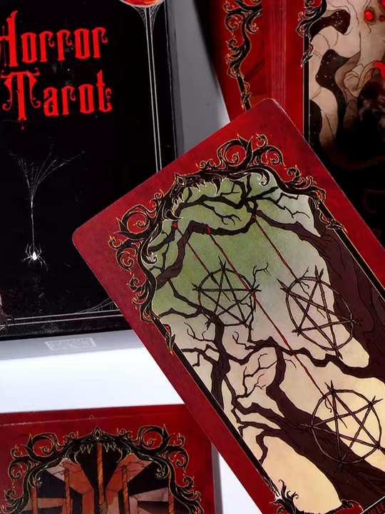 Таро карты, Horror Tarot, Ужасы, гадание и эзотерика, 78 карт