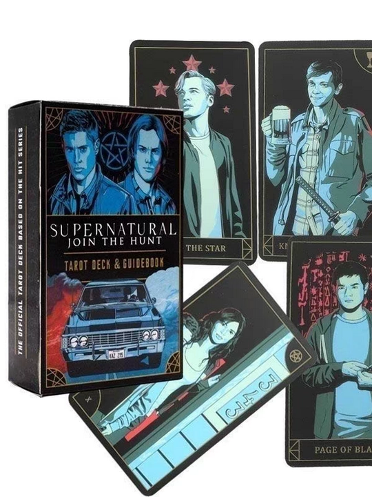 Таро карты, Сверхъестественное, Supernatural, Ужасы, гадание и эзотерика, 78 карт