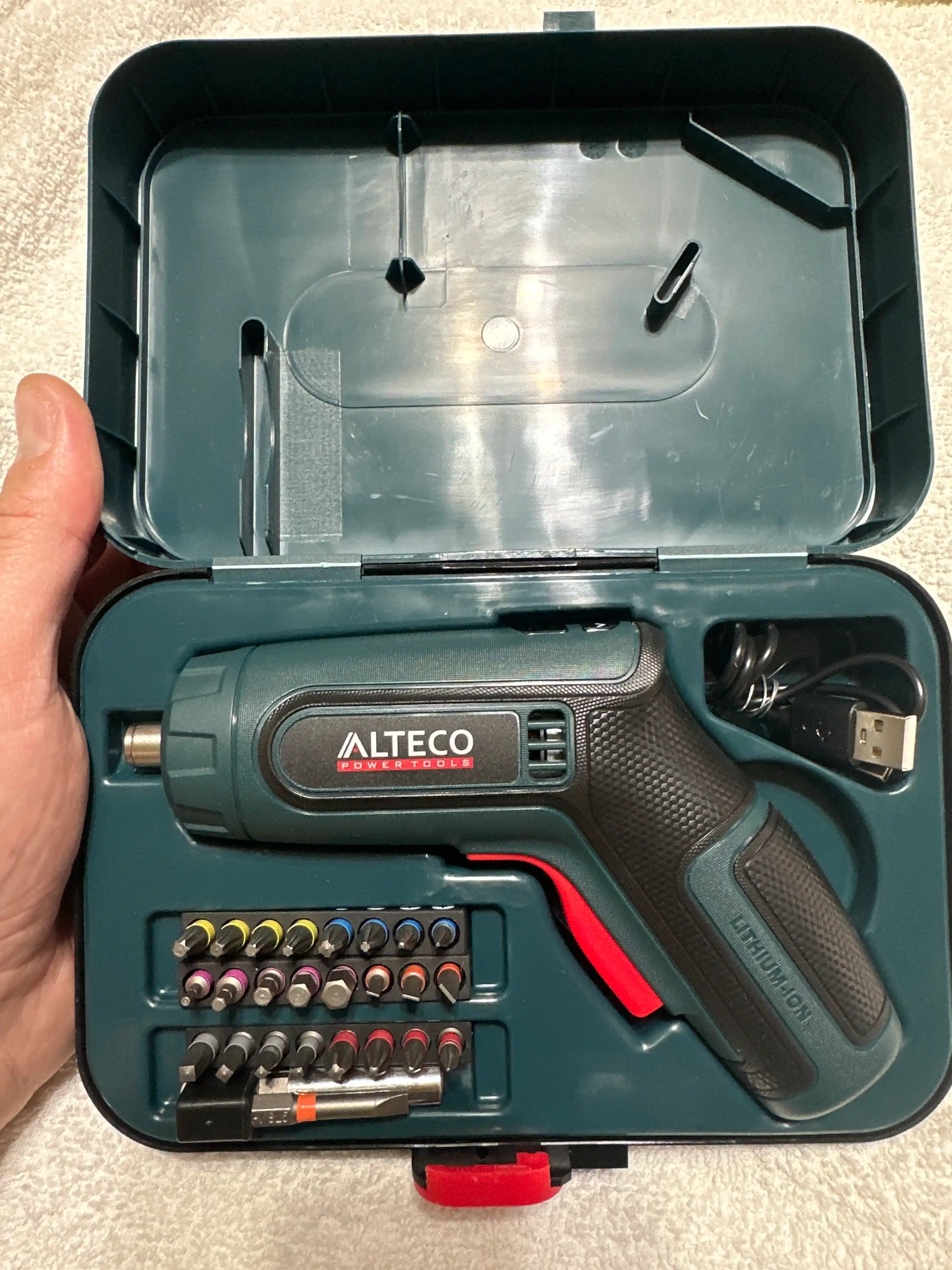 Simsiz tornavida burchakli ALTECO CSD 4V
