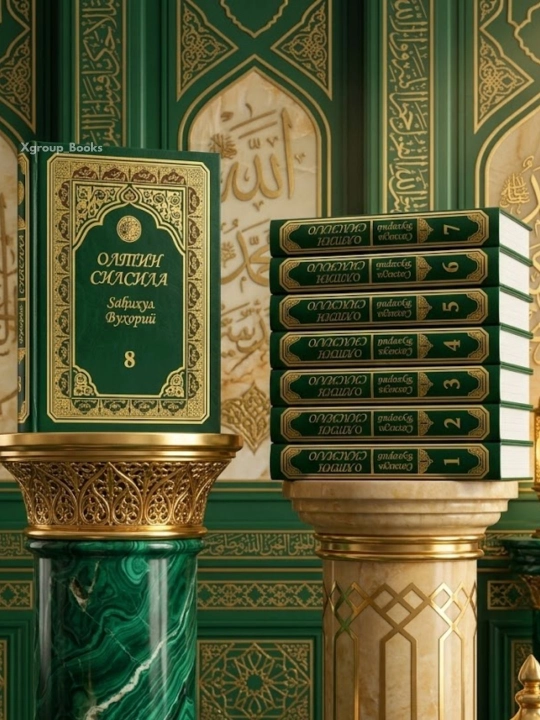 Oltin Silsila, Sahihul Buxoriy, To'liq 8 juzlik to'plam, Arabcha matn va o'zbekcha tarjima