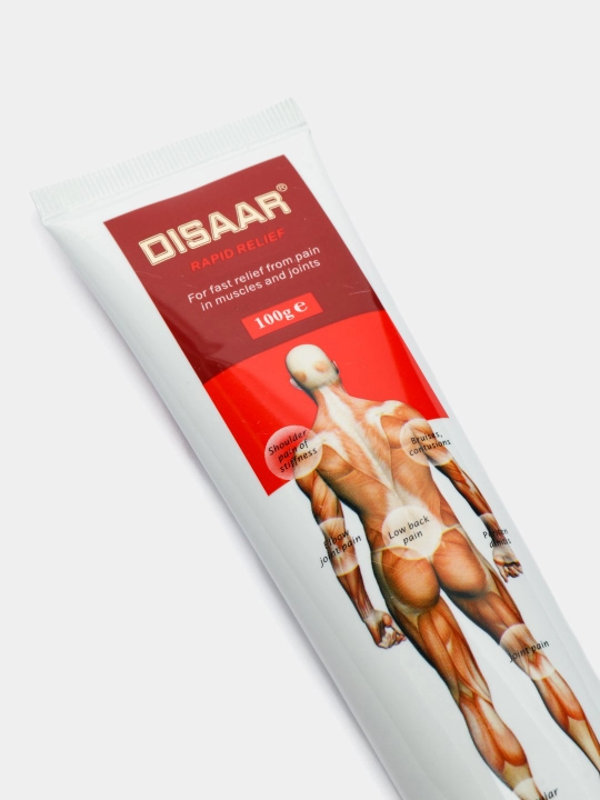 Disaar Красный массажный крем, 100 г, с разогревающим эффектом