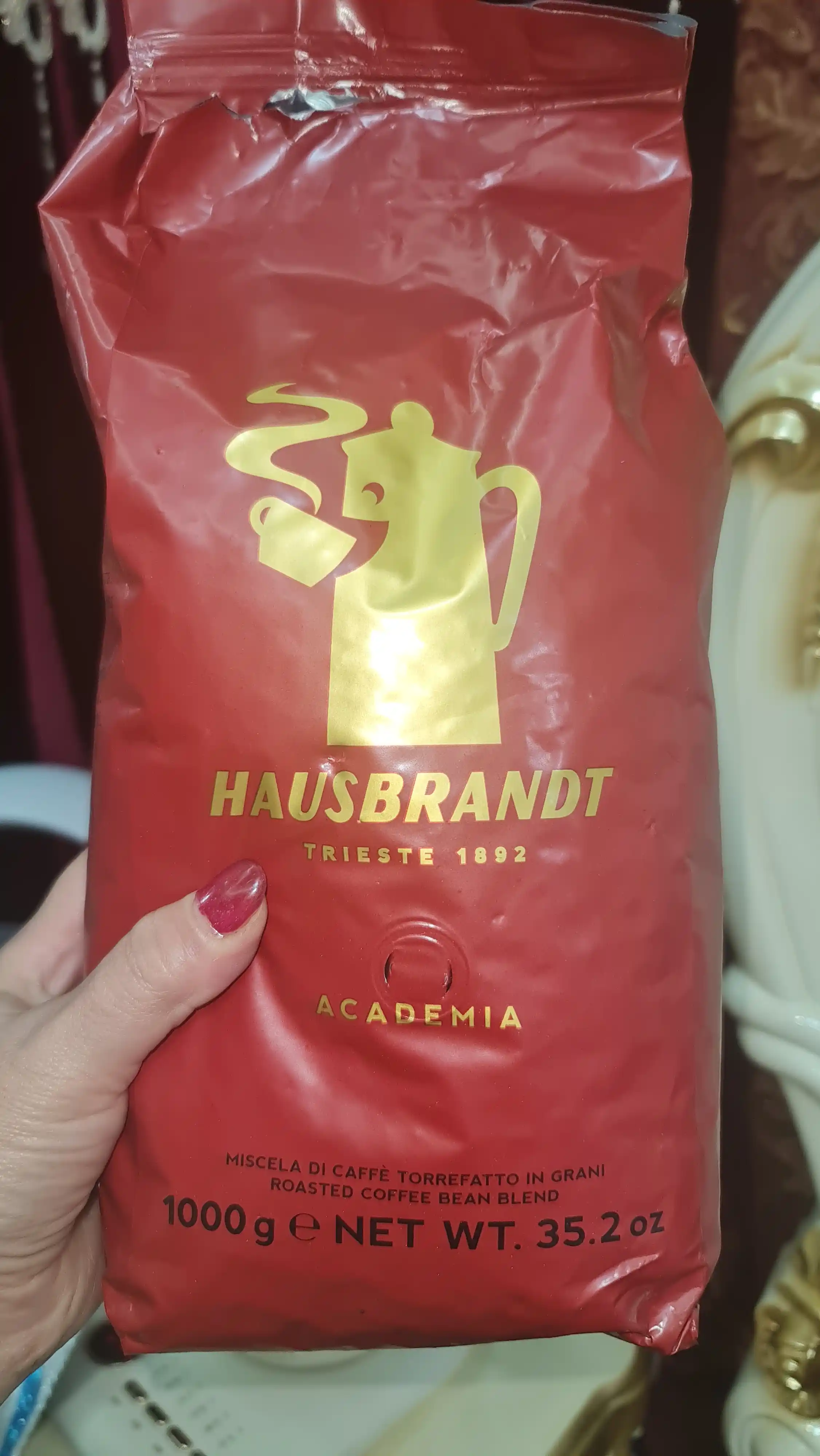 Donli qahva Hausbrandt Academia, 1 kg