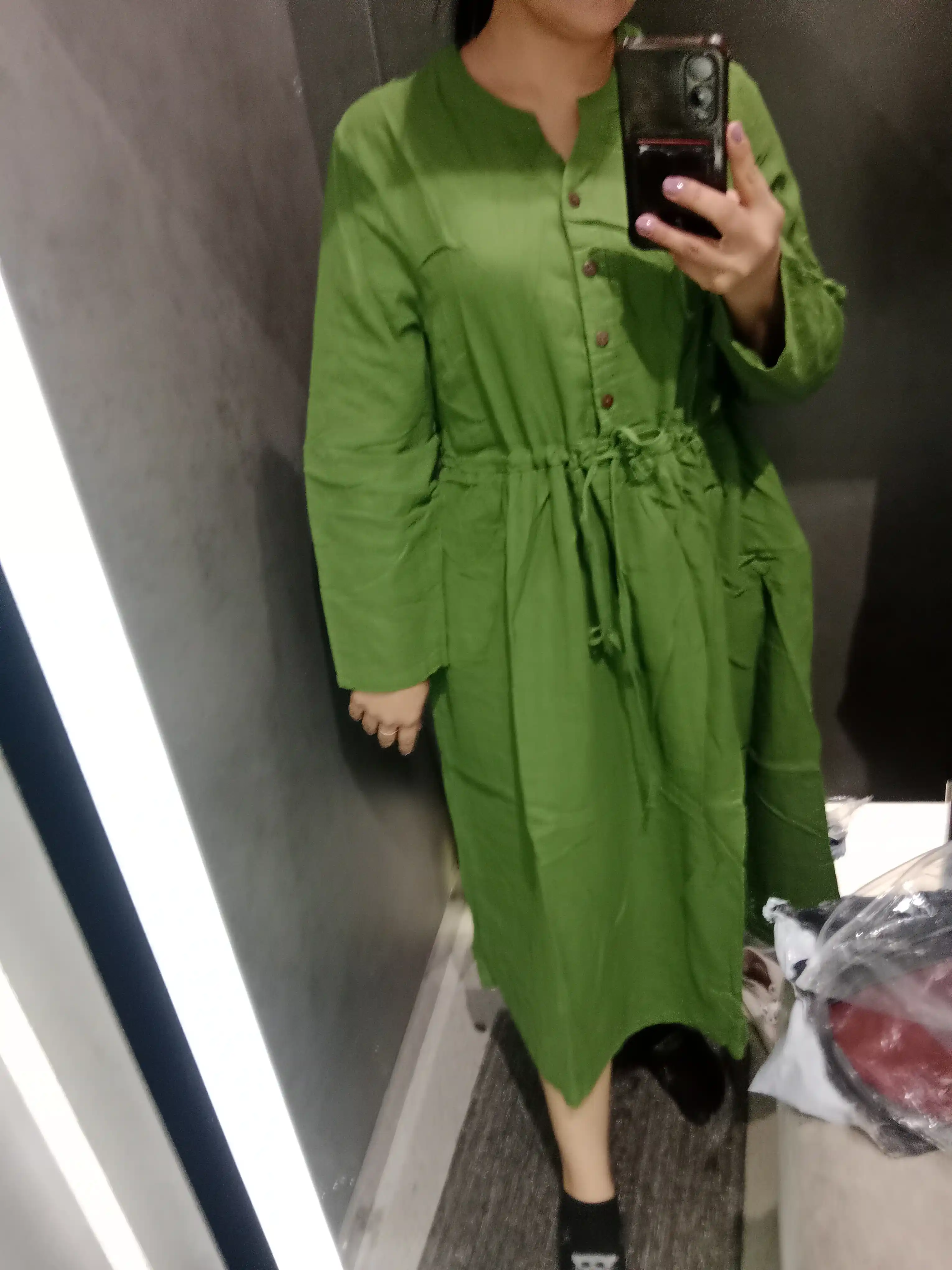 Ayollar yozgi ko‘ylagi, paxta + lyon, oversize, 48–54, fransuz uzunlik, erkin, kundalik ko‘ylak
