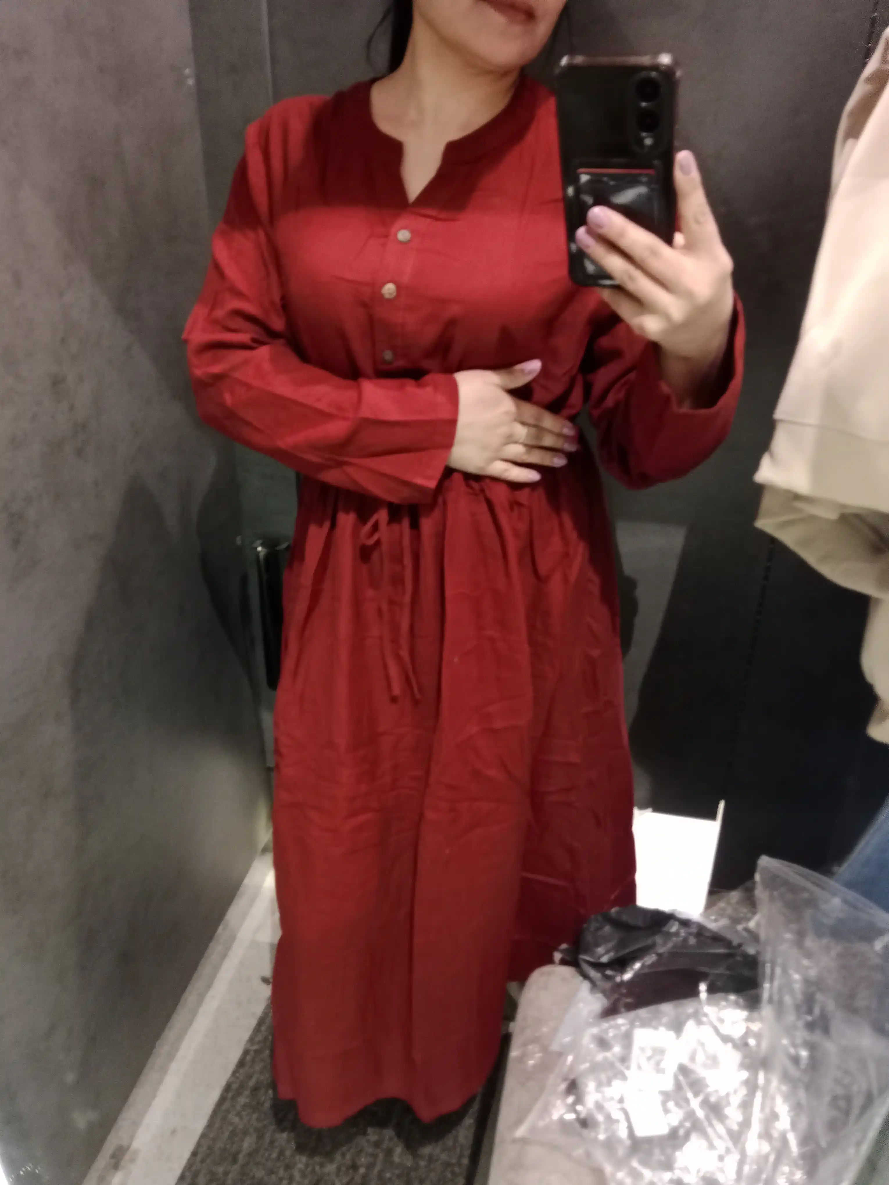 Ayollar yozgi ko‘ylagi, paxta + lyon, oversize, 48–54, fransuz uzunlik, erkin, kundalik ko‘ylak