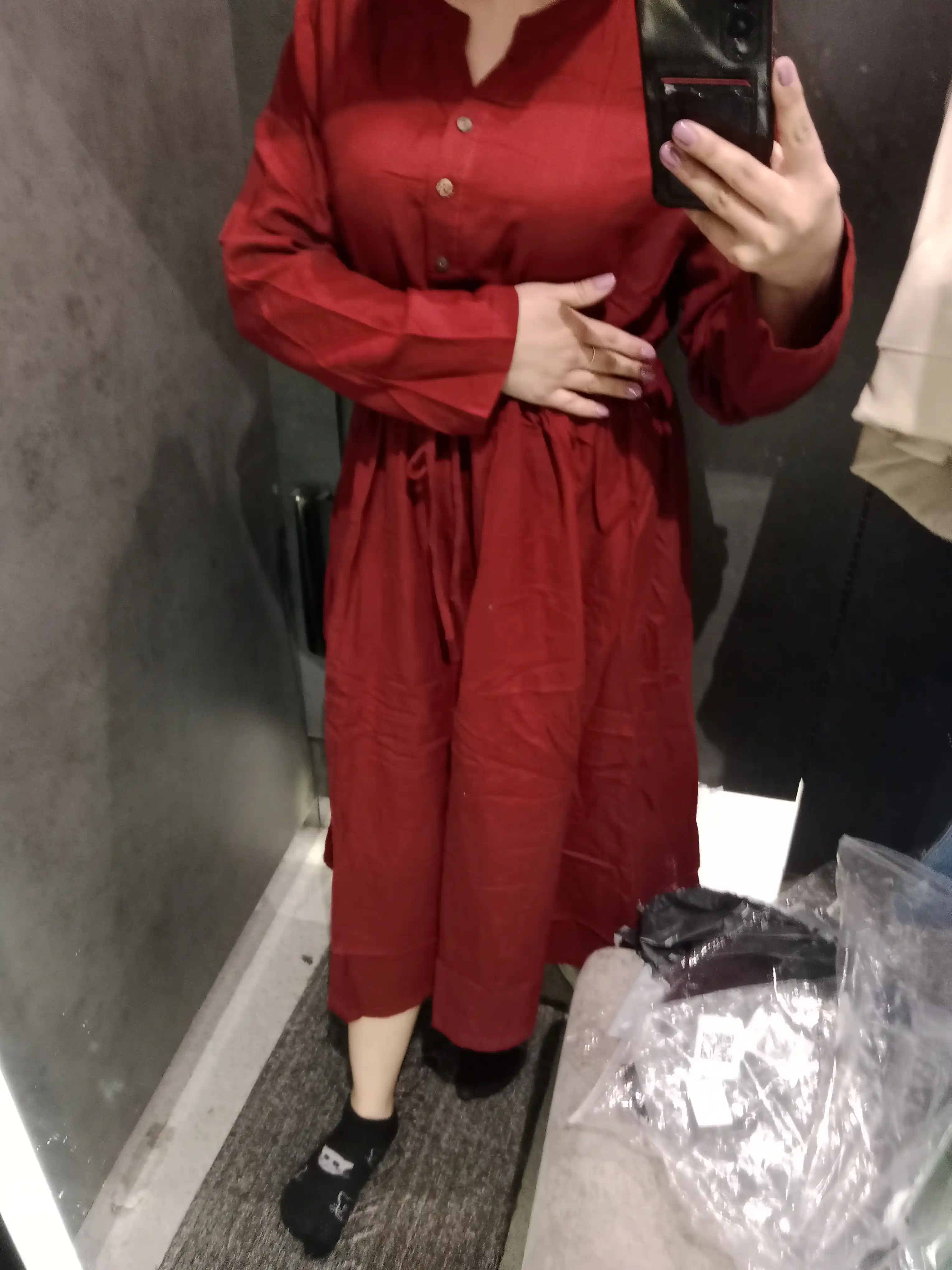 Ayollar yozgi ko‘ylagi, paxta + lyon, oversize, 48–54, fransuz uzunlik, erkin, kundalik ko‘ylak
