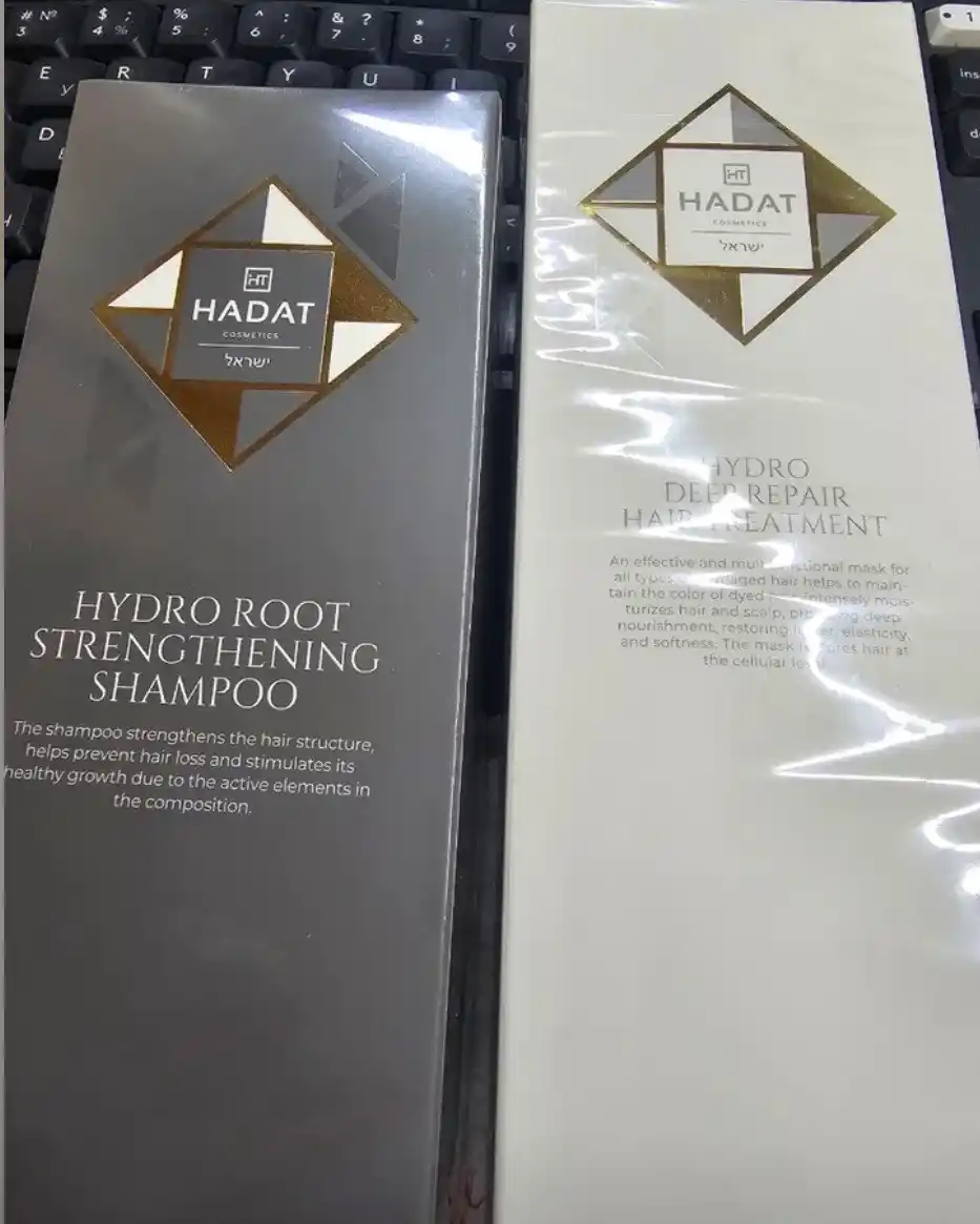 HADAT Шампунь для волос профессиональный для роста, объёма жирных волос