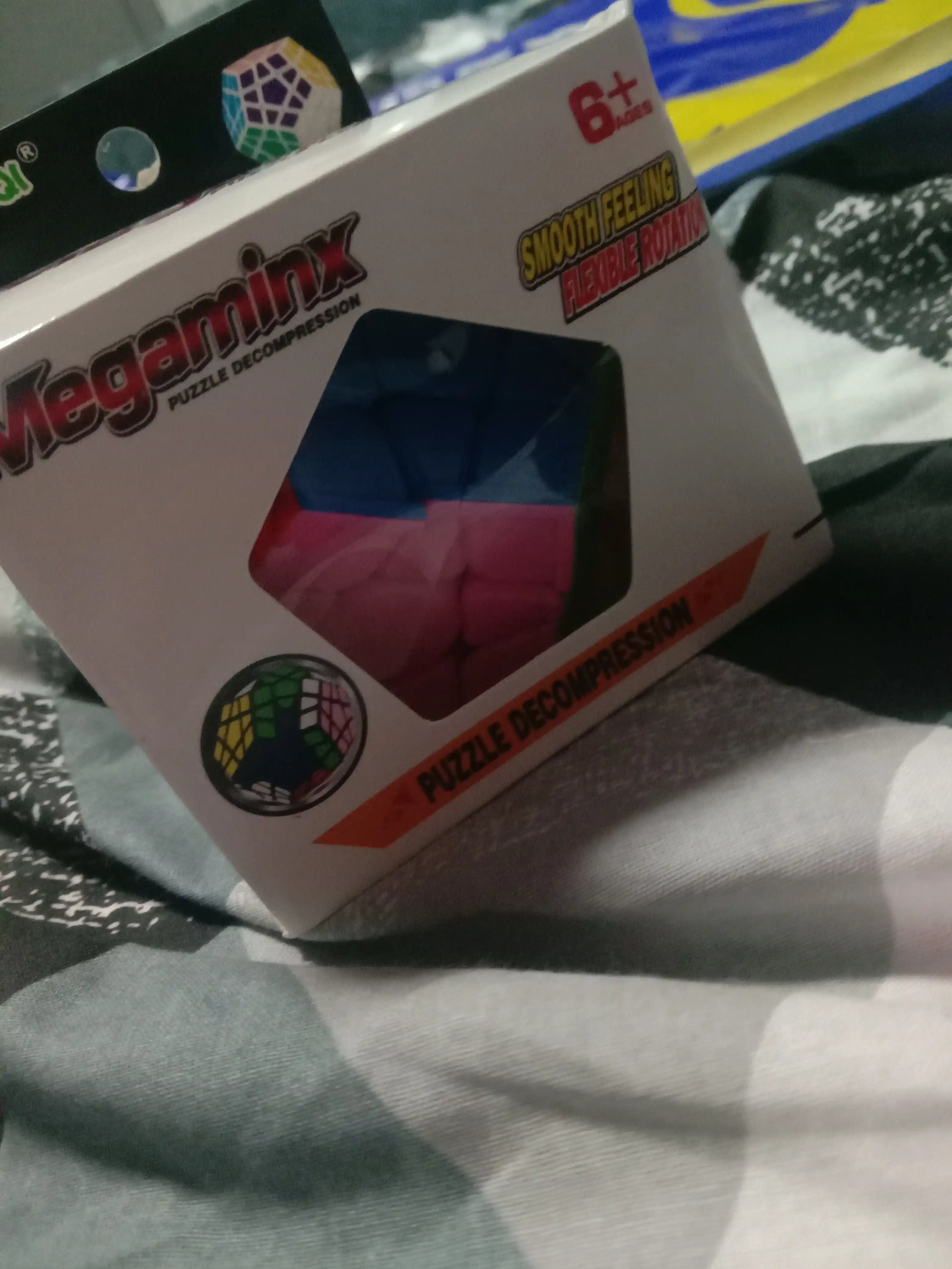"Megamix" kubik rubik boshqotirmasi - rivojlantiruvchi,stressga qarshi o‘yinchoq
