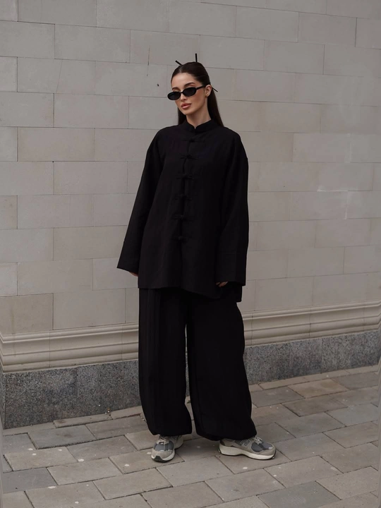 Ayollar uchun kostyum – Elegant qora set