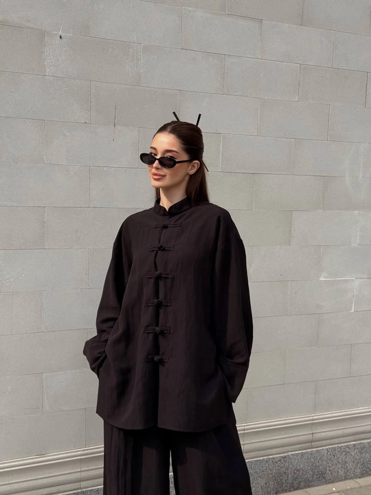 Ayollar uchun kostyum – Elegant qora set