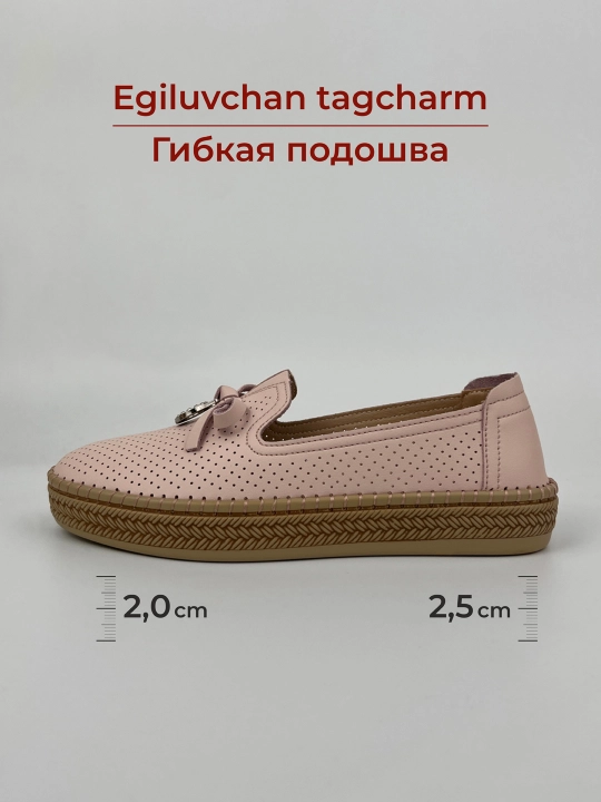Ayollar uchun yoz - kuz mokasinlari, loferlar, tabiiy charm va zamsh, 36–41