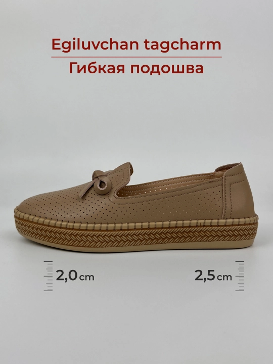 Ayollar uchun yoz - kuz mokasinlari, loferlar, tabiiy charm va zamsh, 36–41