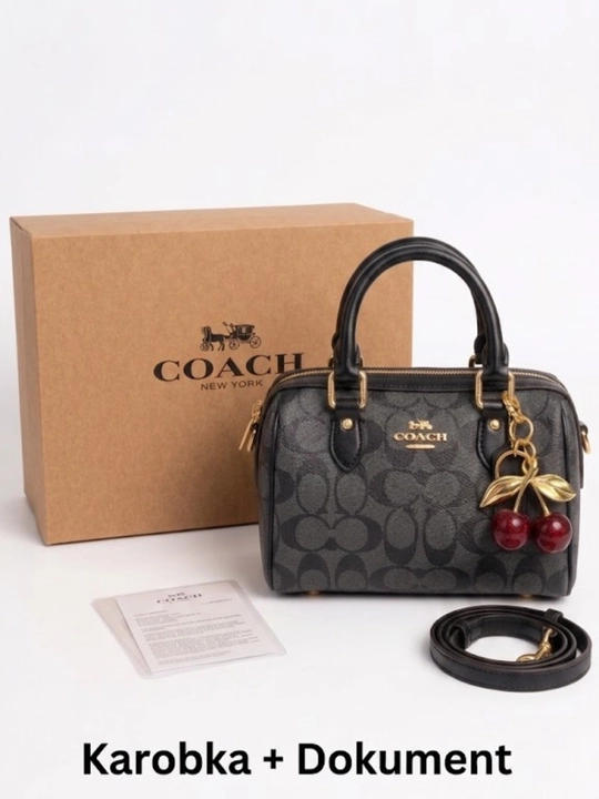 Женская сумка в стиле COACH, Crossbody — модель, которую носят через плечо - 