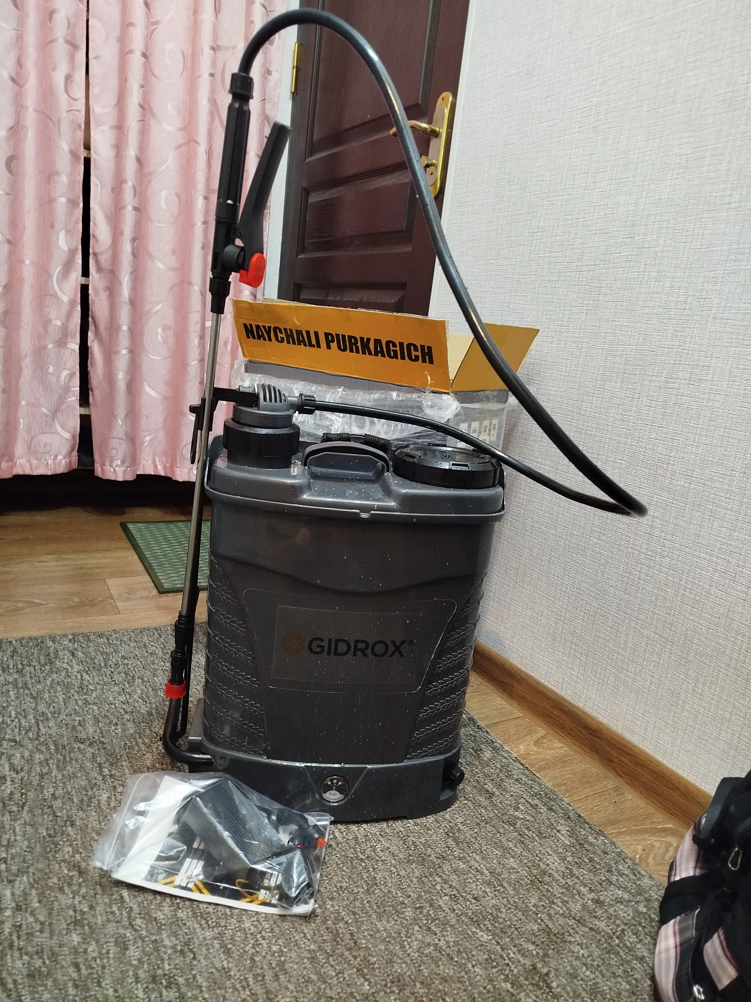 Akkumulyatorli purkagich GIDROX SD16-A 16L, 6 bar, bog‘ va tomorqa uchun