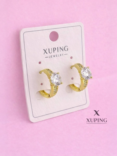XUPING Серьги-кольца медицинская сталь, гипоаллергенные