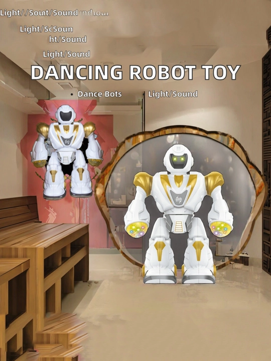 Elektr robot Interstellar Robot musiqa va chiroq bilan (NO.636) - 