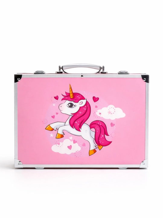 Bolalar uchun rasm chizish to‘plami 145 dona, chamadondagi art set unicorn - 