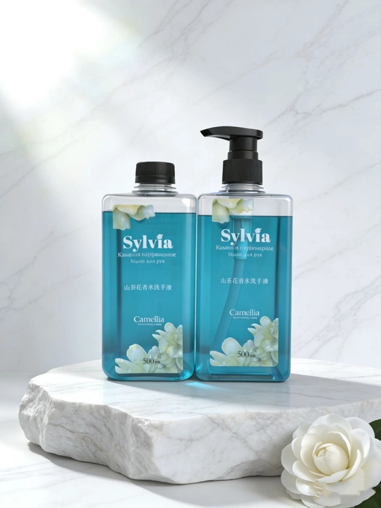 Sylvia suyuq sovun 500ml x 2 99,9% bakteriyalarni o'ldiradi, terini tozalaydi va namlaydi
