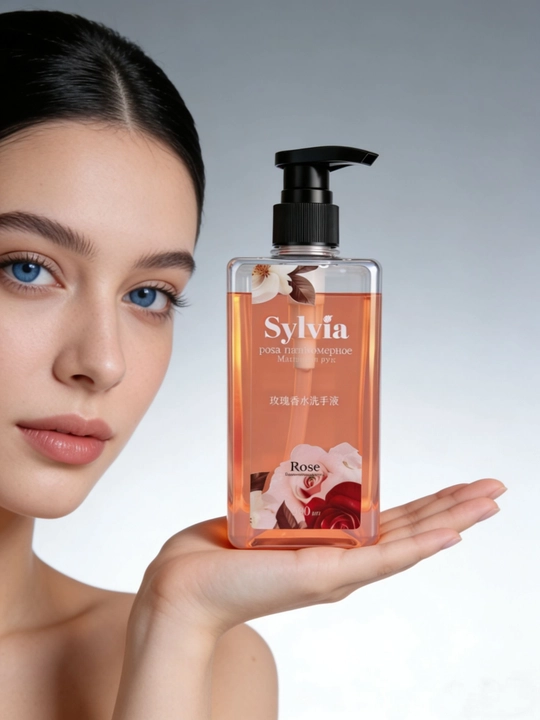 Parfumlangan suyuq sovun, 500 ml, 99.9% bakteriya yoqotadi, mukammal tozalaydi va namlantiradi - 