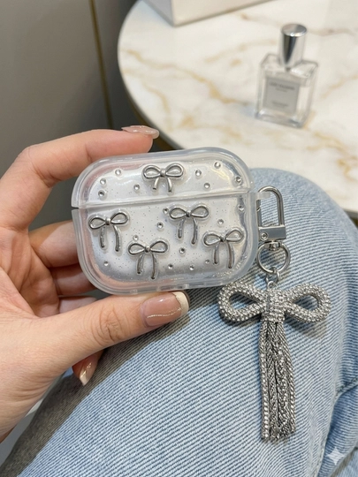 AirPods 1/2, Pro, 3, 4 simsiz quloqchinlar uchun g'ilof, yurak, winnie, stich nashri bilan