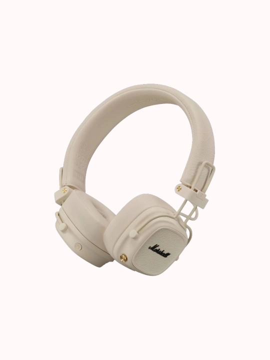 Marshall Major V simsiz Bluetooth naushniklari, 100+ soat ishlash, yuqori sifatli ovoz