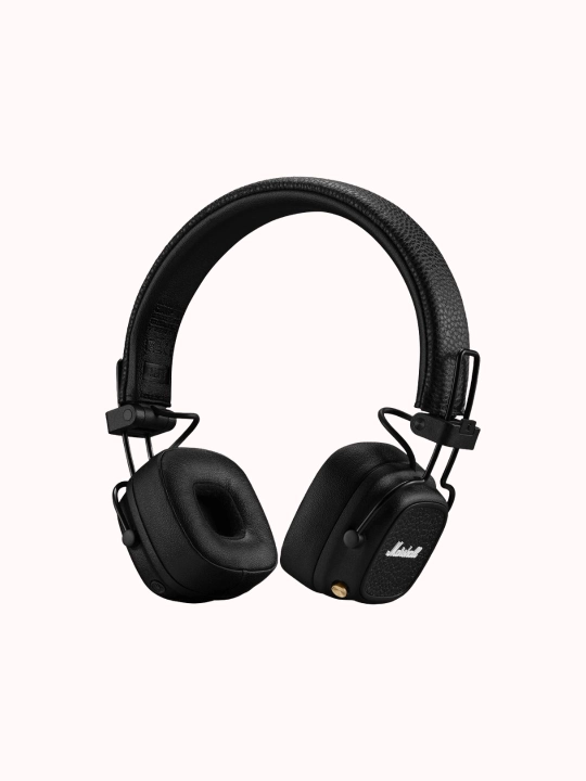 Marshall Major V simsiz Bluetooth naushniklari, 100+ soat ishlash, yuqori sifatli ovoz