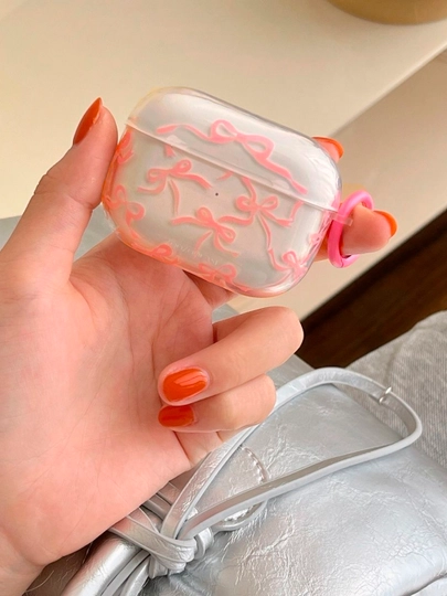 AirPods 1/2, Pro, 3, 4 simsiz quloqchinlar uchun g'ilof, yurak, winnie, stich nashri bilan