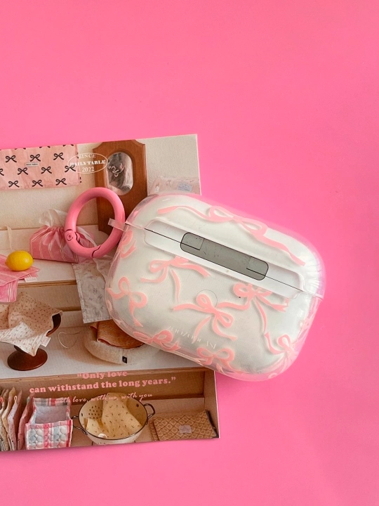 AirPods 1/2, Pro, 3, 4 simsiz quloqchinlar uchun g'ilof, yurak, winnie, stich nashri bilan