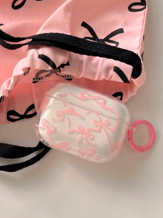AirPods 1/2, Pro, 3, 4 simsiz quloqchinlar uchun g'ilof, yurak, winnie, stich nashri bilan