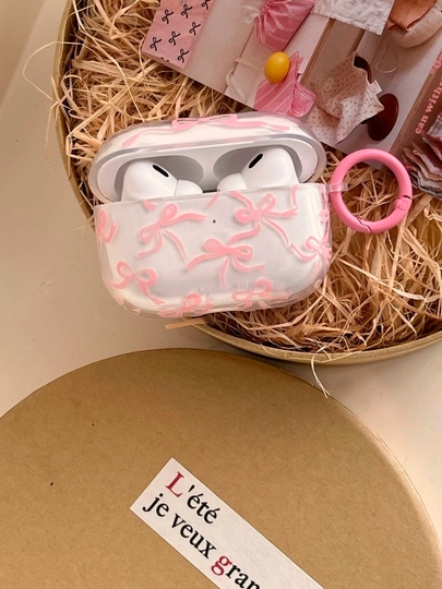 AirPods 1/2, Pro, 3, 4 simsiz quloqchinlar uchun g'ilof, yurak, winnie, stich nashri bilan
