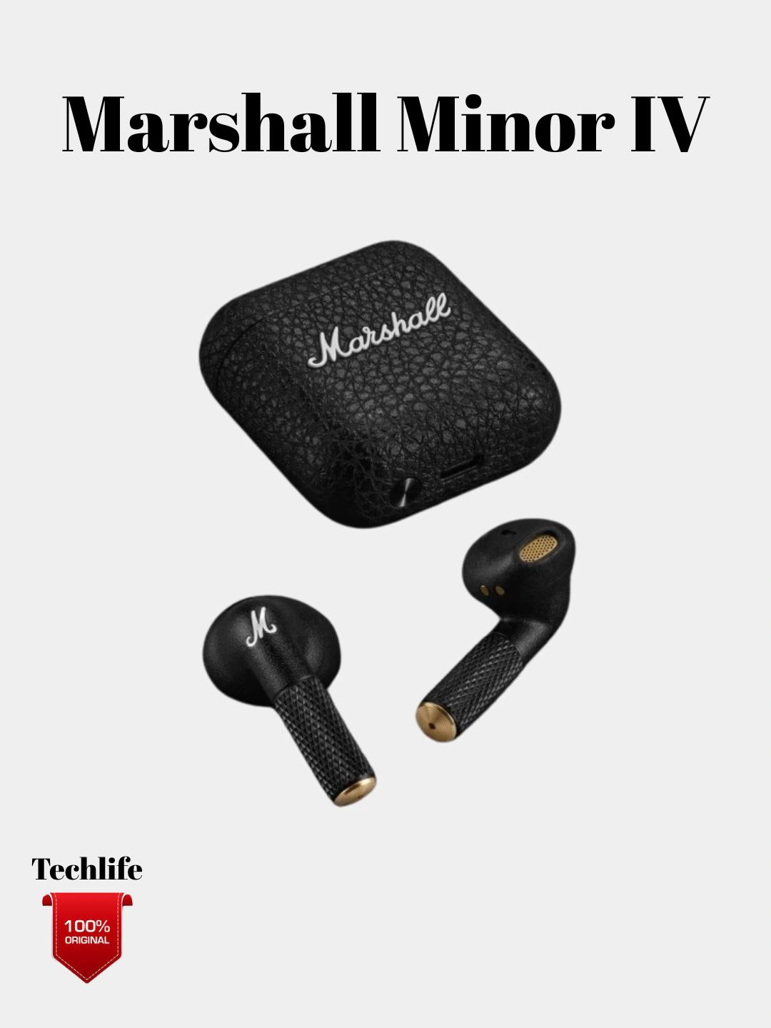 Marshall Minor IV TWS simsiz quloqchinlar, 30+ soat, Bluetooth 5.2 - 