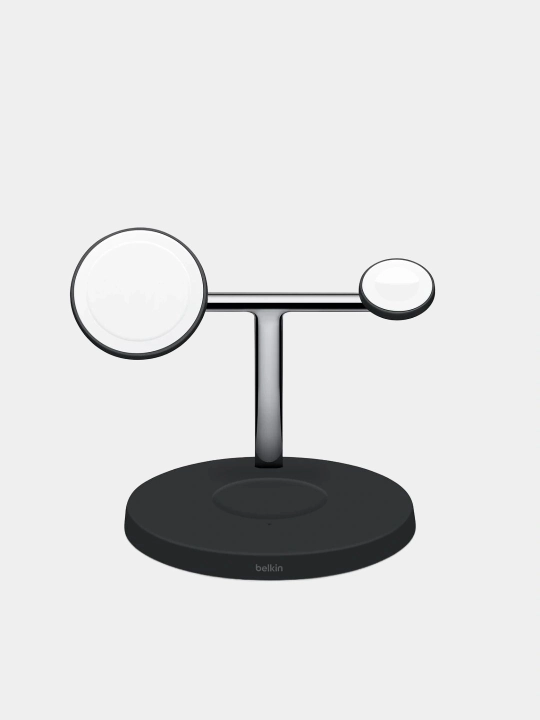 Belkin Boost Charge Pro 3-in-1 MagSafe 15W simsiz zaryadlovchi stansiya