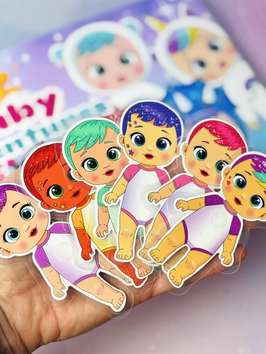 Развивающая игра на липучках  Cry Babies