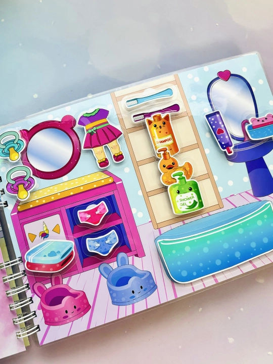 Развивающая игра на липучках  Cry Babies