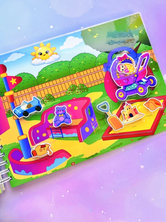 Развивающая игра на липучках  Cry Babies