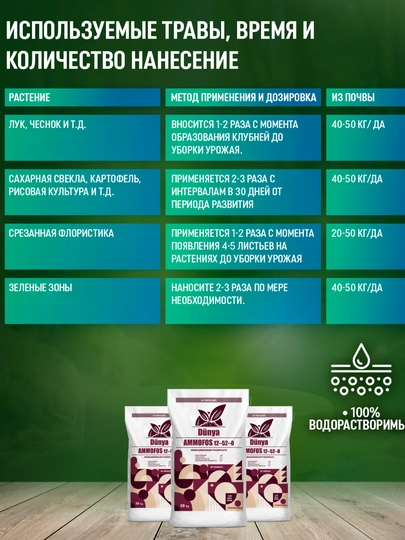 Аммофос 12:52:0, 200г