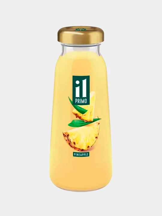 IL PRIMO sharbati, Ananasli, tiklangan, 0,2 l, 2 dona - 
