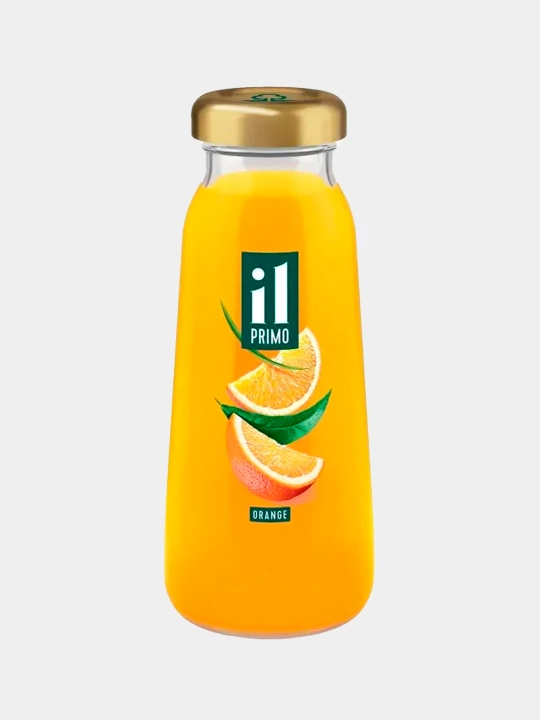 Сок IL PRIMO, Апельсин, восстановленный, 0,2 л, 2 шт - 